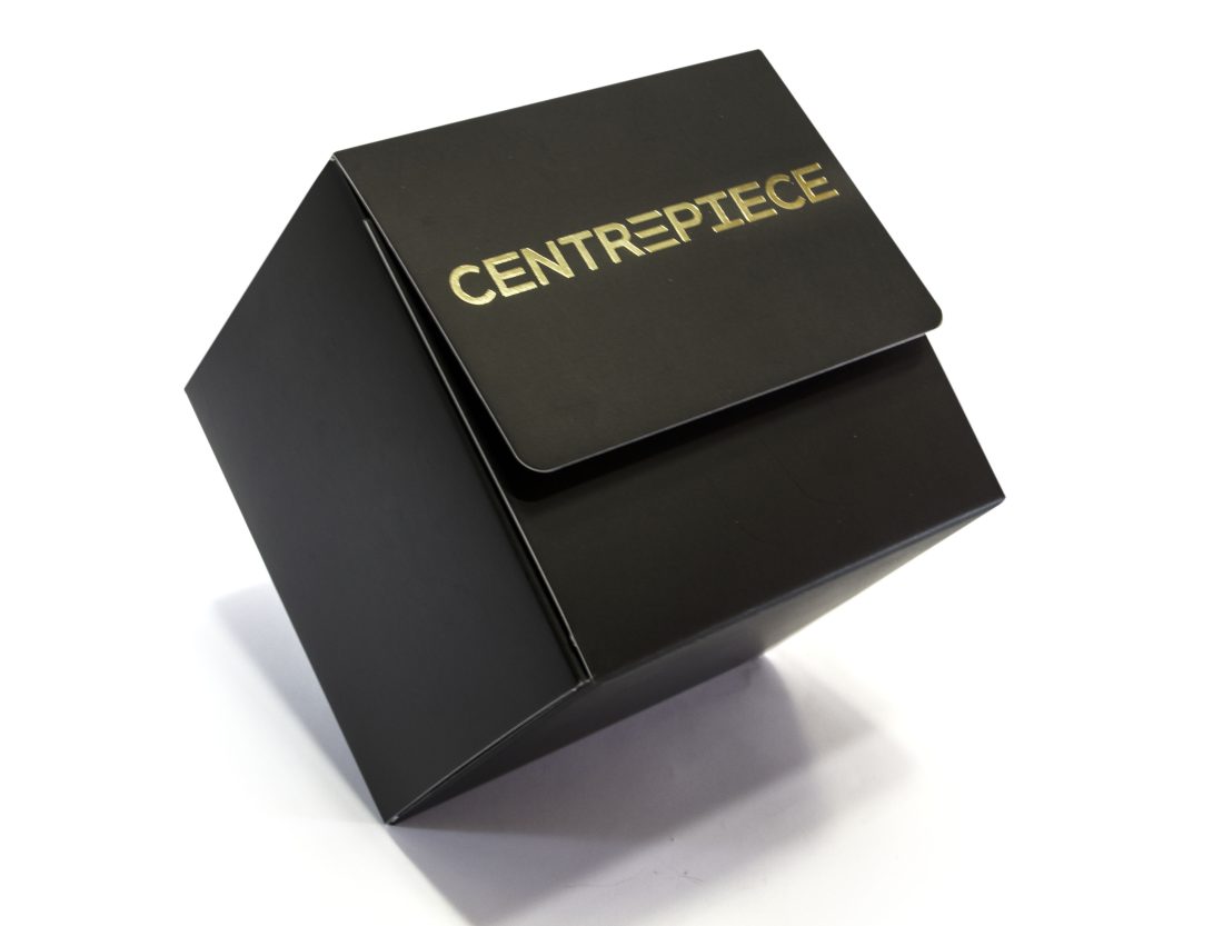 Centerpiece Packaging Box Front