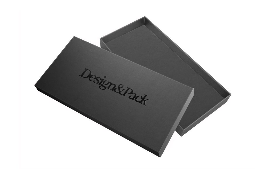 Design&pack Gift Box 75x215 D20 Black Deboss Black