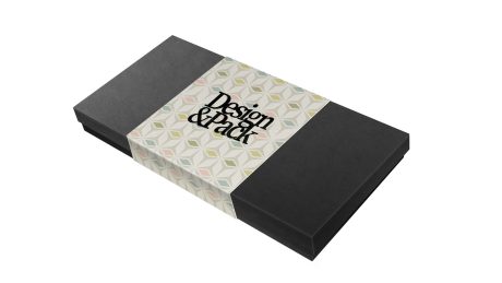 Design&pack Gift Box 75x215 D20 Black Sleeve