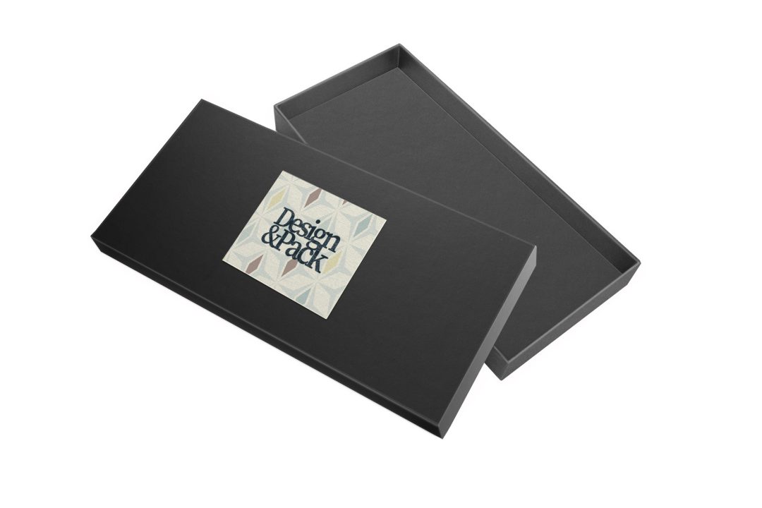 Design&pack Gift Box 75x215 D20 Blackplaque