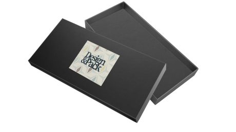 Design&pack Gift Box 75x215 D20 Blackplaque