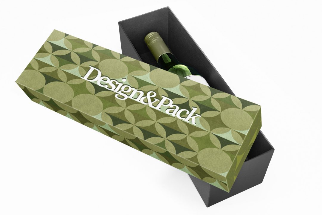 Fcp Wine Box 90x320 Kraft Designs Gift Green