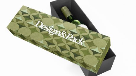 Fcp Wine Box 90x320 Kraft Designs Gift Green