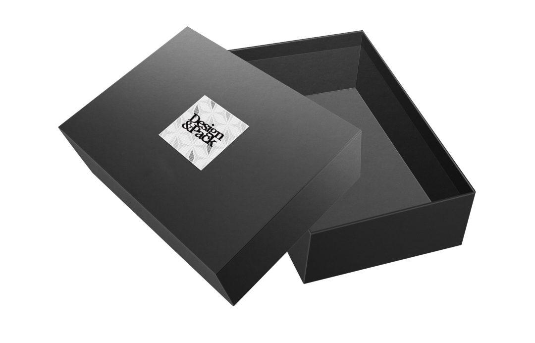 Medium Hamper Box 200x380d115 Black Plaque